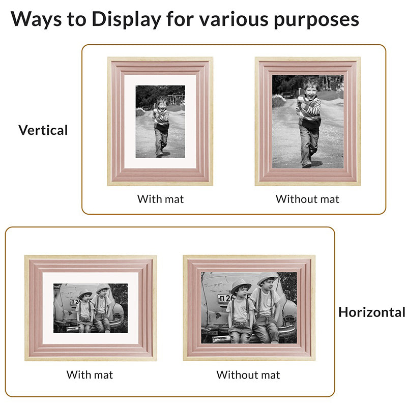 Timberline Nova Photo Frame (Pink) - Set Of Four media 5