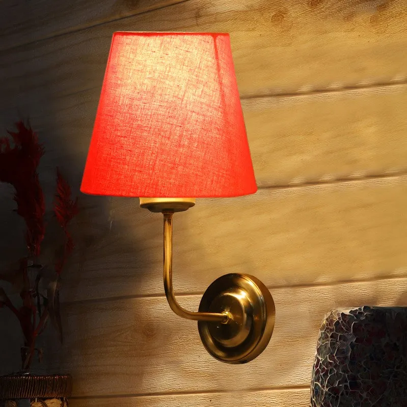 Lumoire Cone Metal Wall Lamp - Gold,Orange media 4