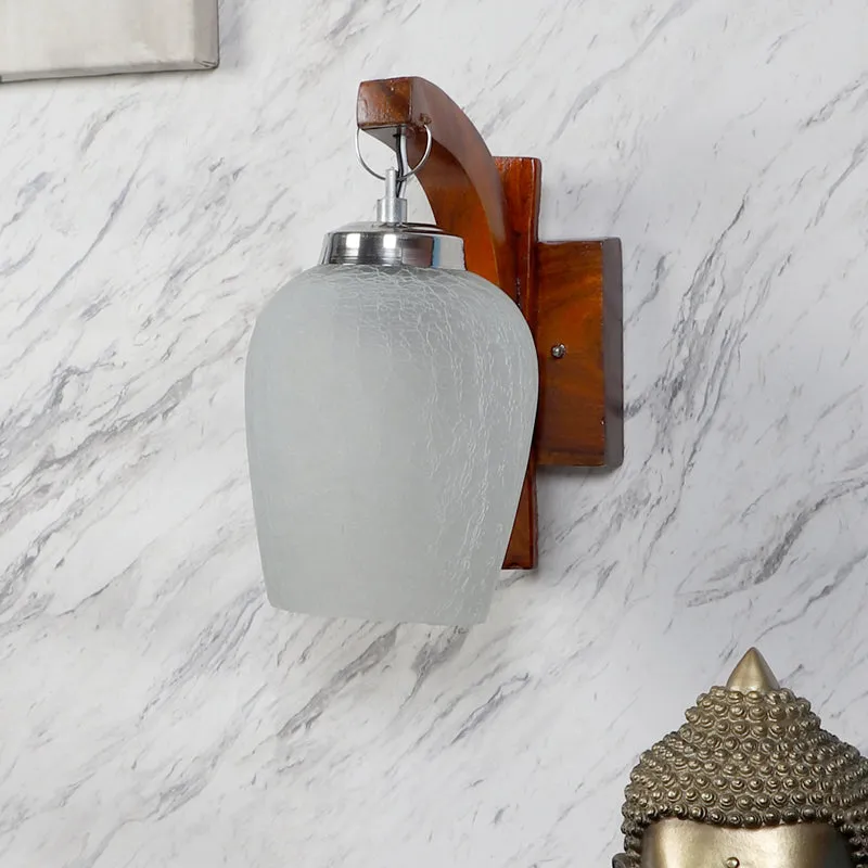 Lorna Wooden Wall Lamp media 3