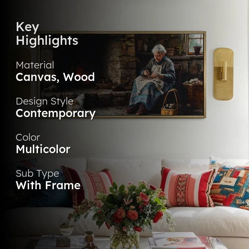 Softthread Canvas Wall Painting With Frame media 2