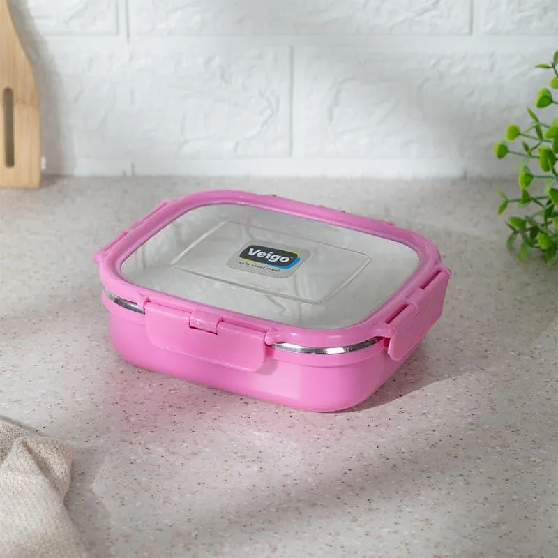 Vault Microwave Safe Lunch Box (Pink) - 575 mL media 1
