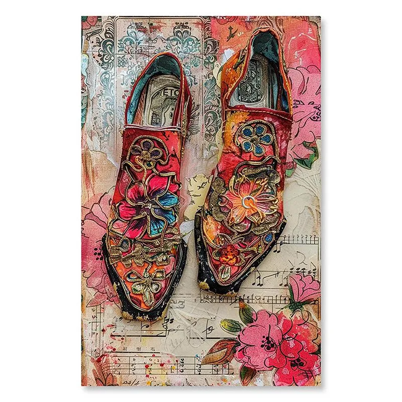 Wildflower Steps Canvas Modern Wall Art media 5