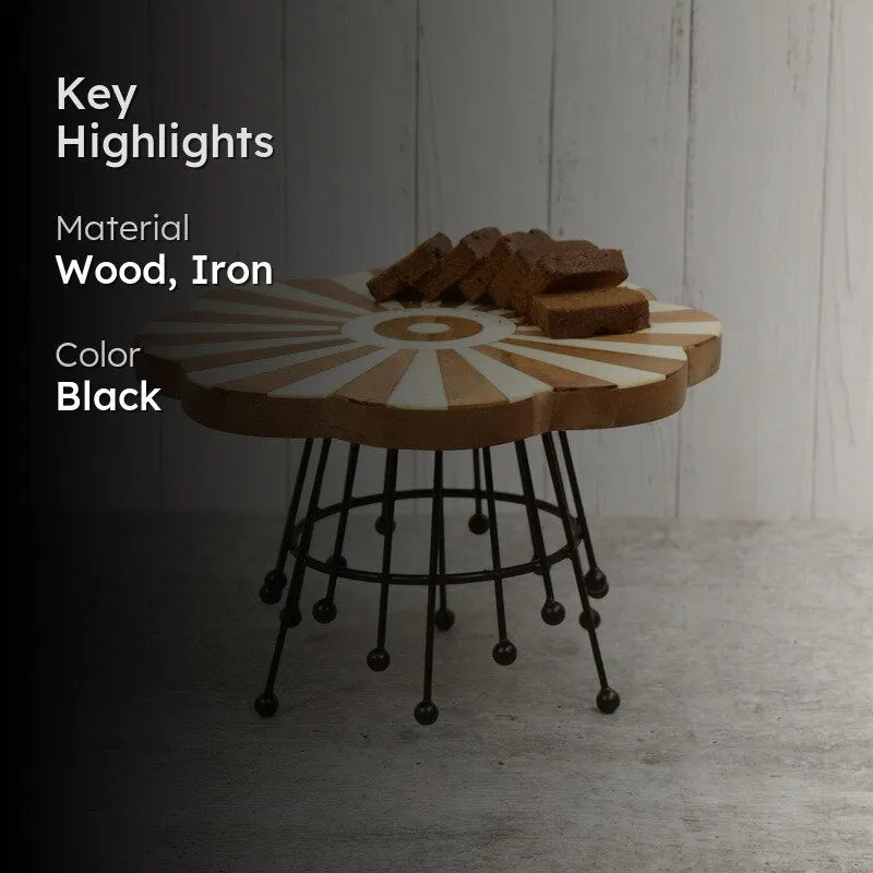 Royal Lift Decorative Cake Stand - Black media 2