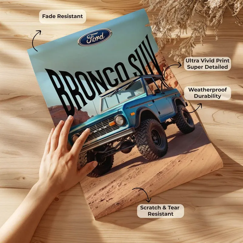 Bronco Adventure Wall Poster media 8