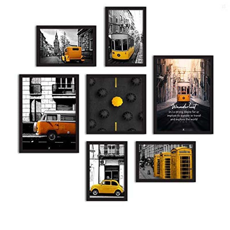 Accent It Yellow Wall Art - Set Of Seven media 4