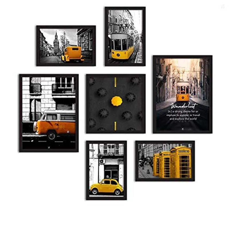 Accent It Yellow Wall Art - Set Of Seven media 4