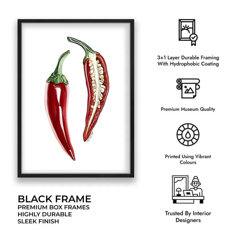 ChilliSplit Archival Canvas Wall Art - Black media 10