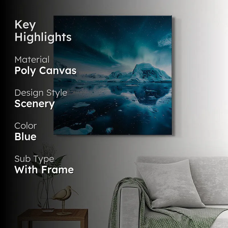 Northern Lights Wall Painting media 2