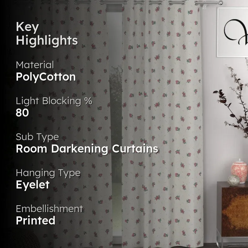 Blossom Grace Curtains - Set of Two media 2