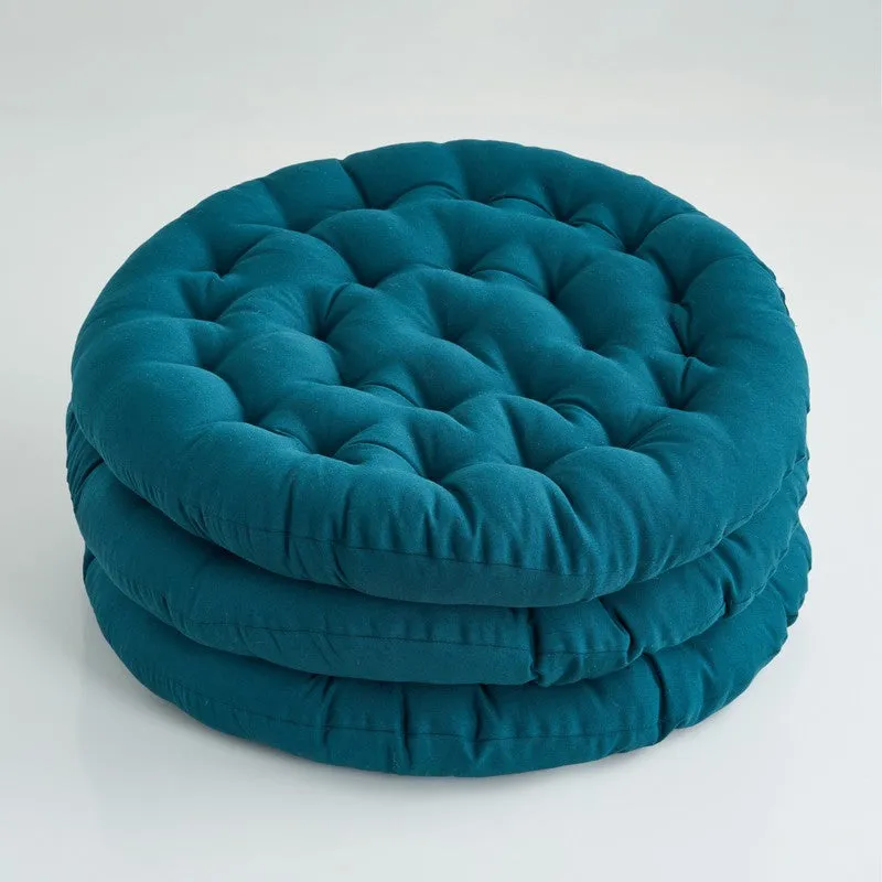 Gloria Floor Cushion (Botanical Green) - Set Of Three media 3