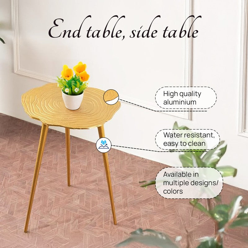 Amalyn Accent Table (Gold) - Set Of Two media 4