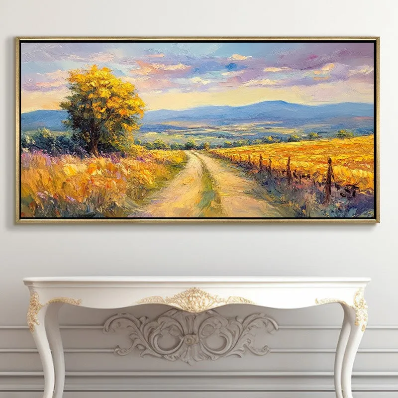 Tuscany Canvas Wall Painting With Frame media 5
