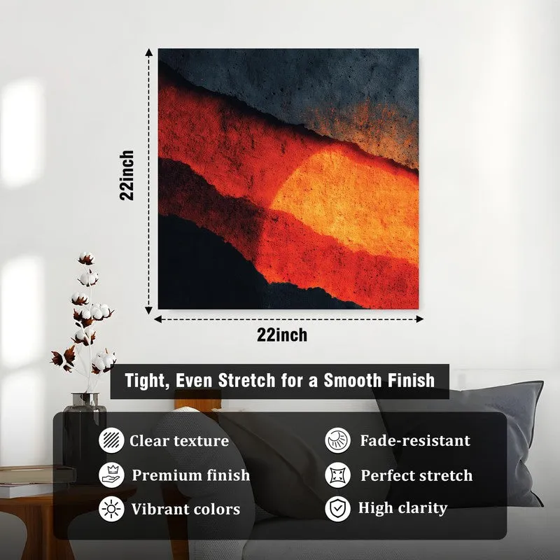 The Lava Lines Canvas Wall Art media 13