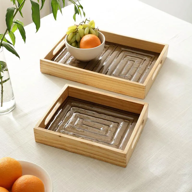 Nested Serving Tray - Set Of Two media 1