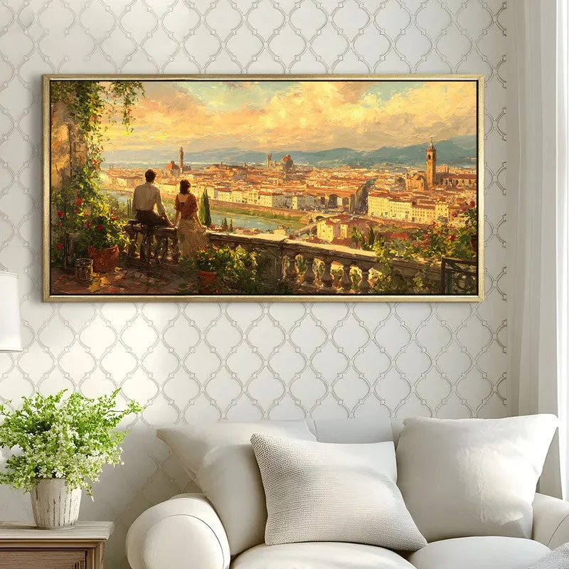 Togetherness Canvas Wall Painting With Frame media 4