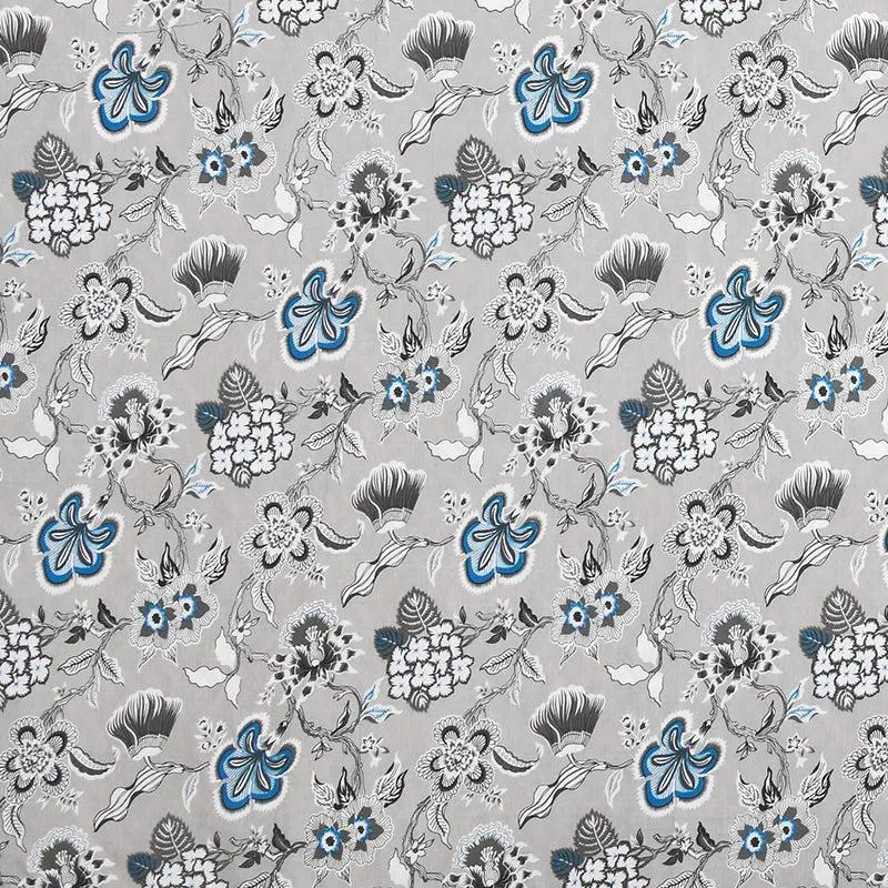Abhi Cotton Cotton Dohar (Blue & Grey)  - 185 GSM media 5
