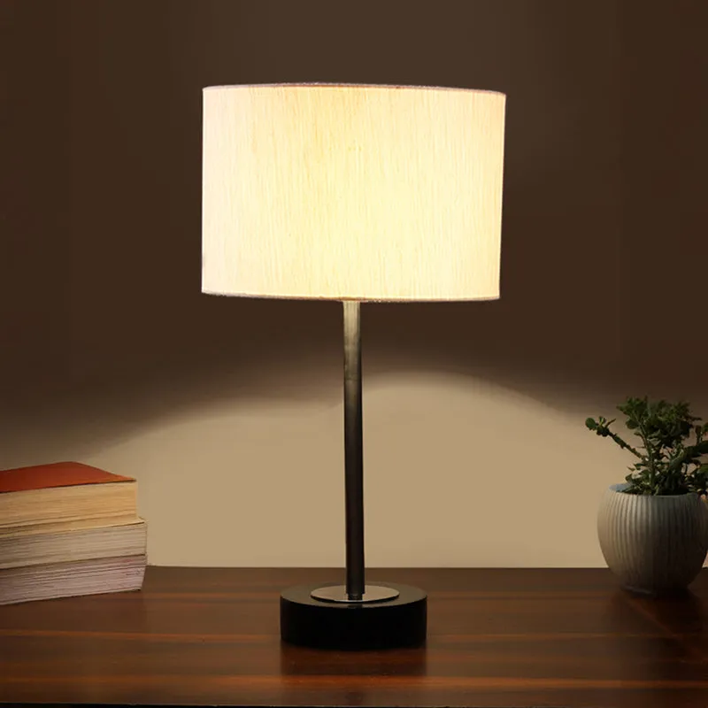 Cotin I Rodin Wooden Table Lamp - Beige,Silver,Black media 1