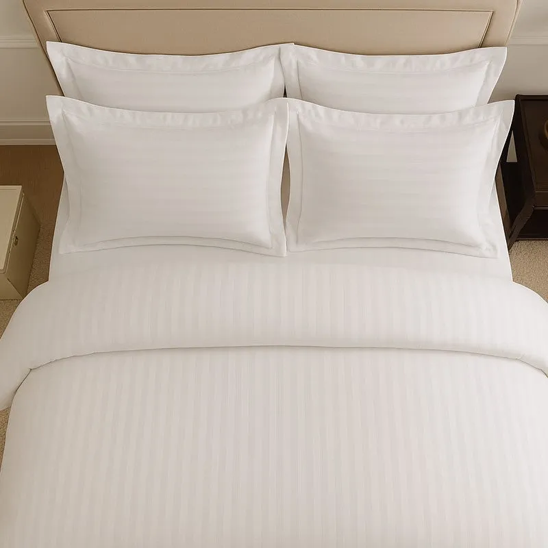 PureLine Cotton Bedsheet (White) - 600 TC media 5