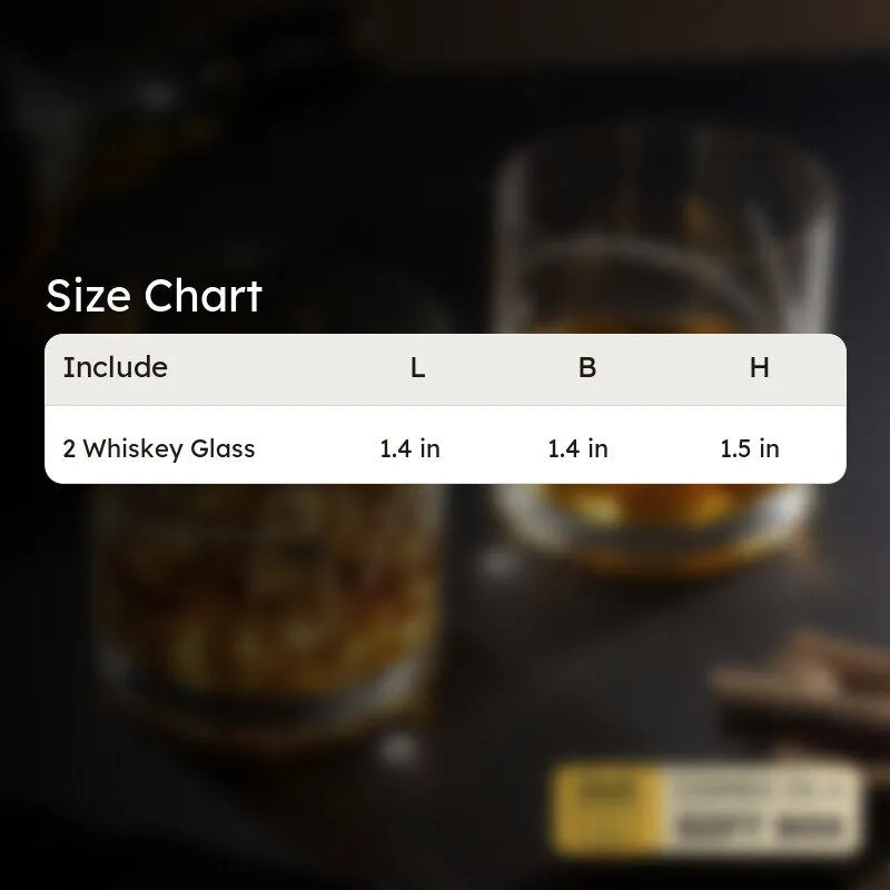 Abstract Gleam Whiskey Glasses (285 mL Each) - Set Of Two media 10