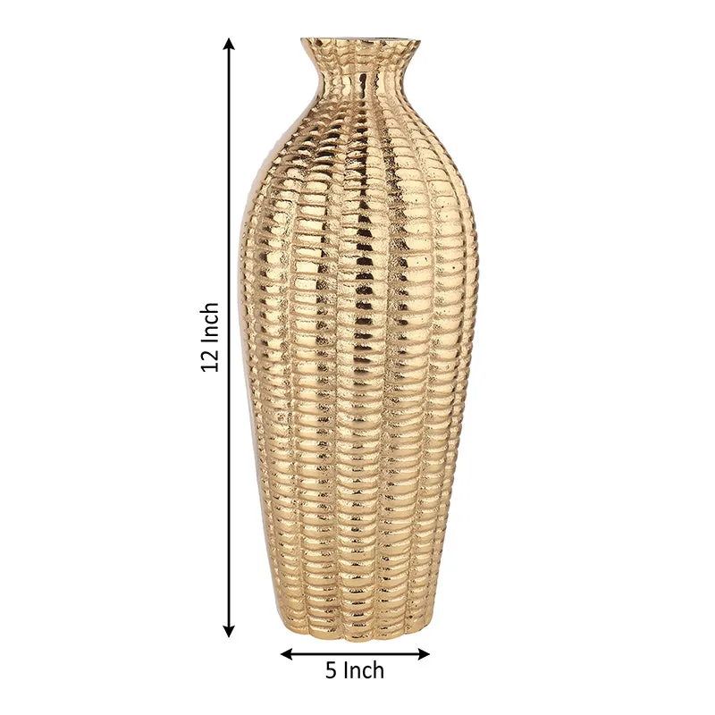 Jacinta Jade Vase - Gold media 5