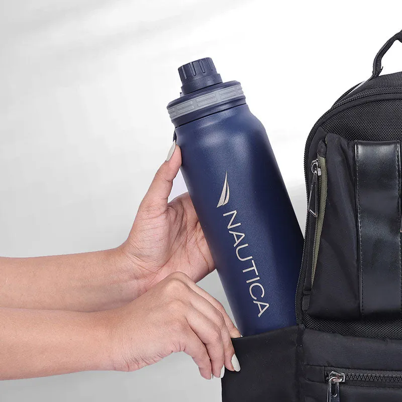 Nautica Hydra Meridian Insulated Stainless Steel Thermos (Dark Blue) - 750 mL media 6
