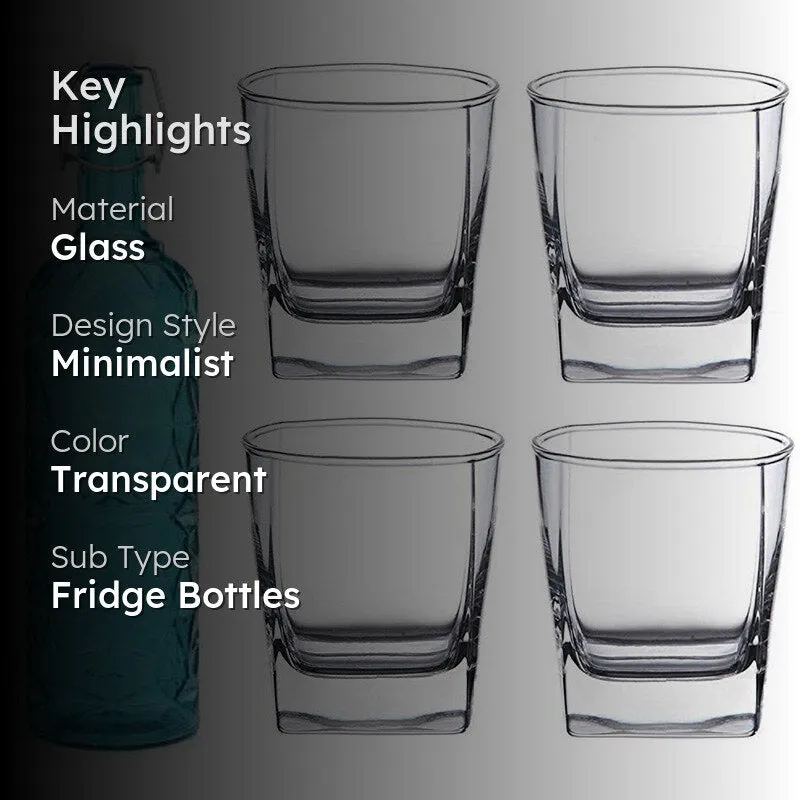 Edison 1000 mL Water Bottle With 180 mL Glasses - Five Piece Set media 2