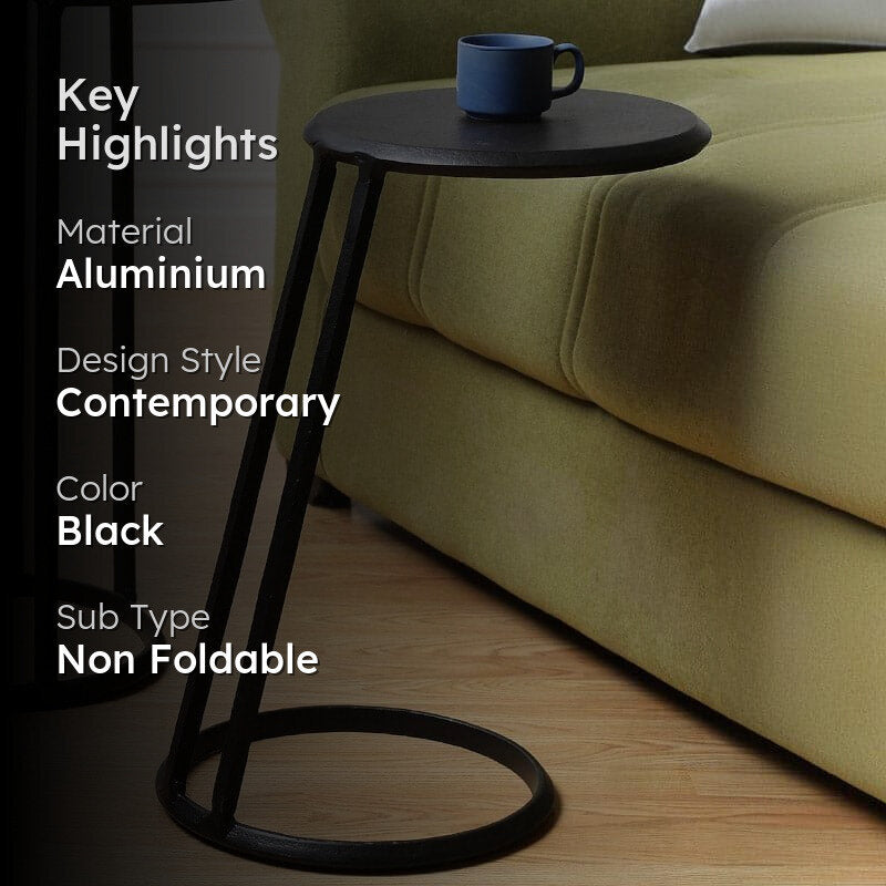 Milto Accent Table - Black media 2
