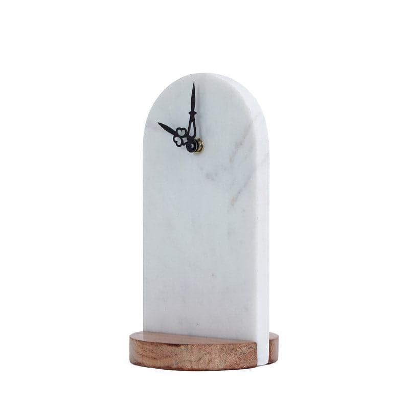 Fruna Hand Crafted Marble Table Clock media 4