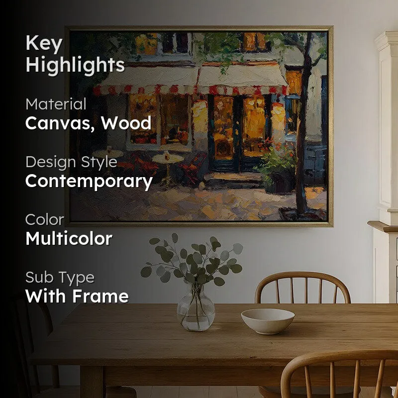 Glowstreet Canvas Wall Painting With Frame media 2
