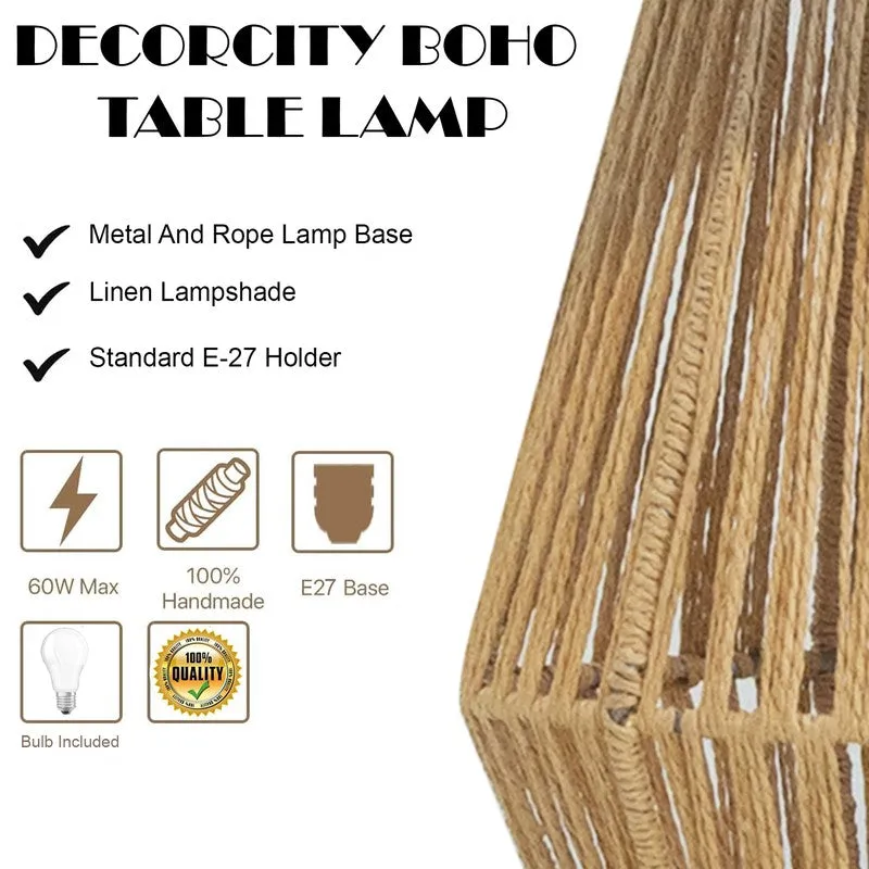 MinimalNest Metal Table Lamp - Beige media 6