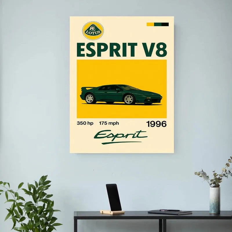 Lotus Esprit V8 Wall Poster media 3