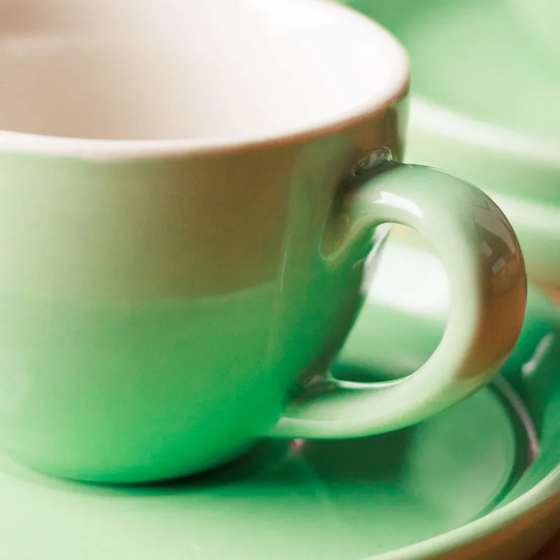Blush & Brew Cup &Saucer (Mint/100 mL) - Two Piece Set media 4