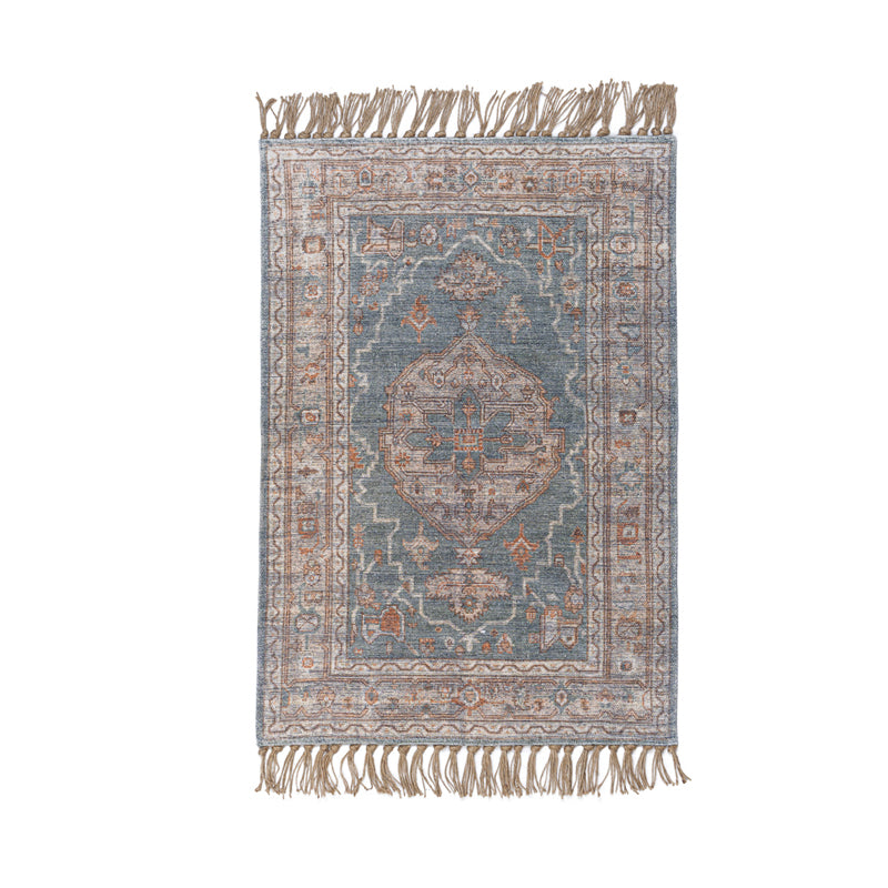 Eryndor Cotton Door Mats - Blue