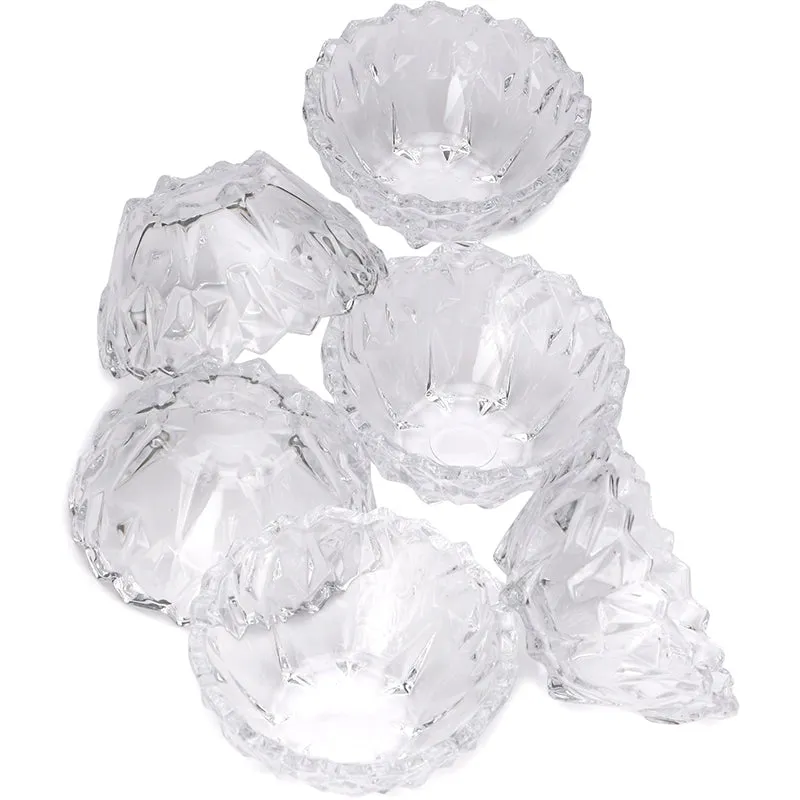 Beery Lush Glass Dessert Bowl (200 ML) - Set Of Twelve media 1