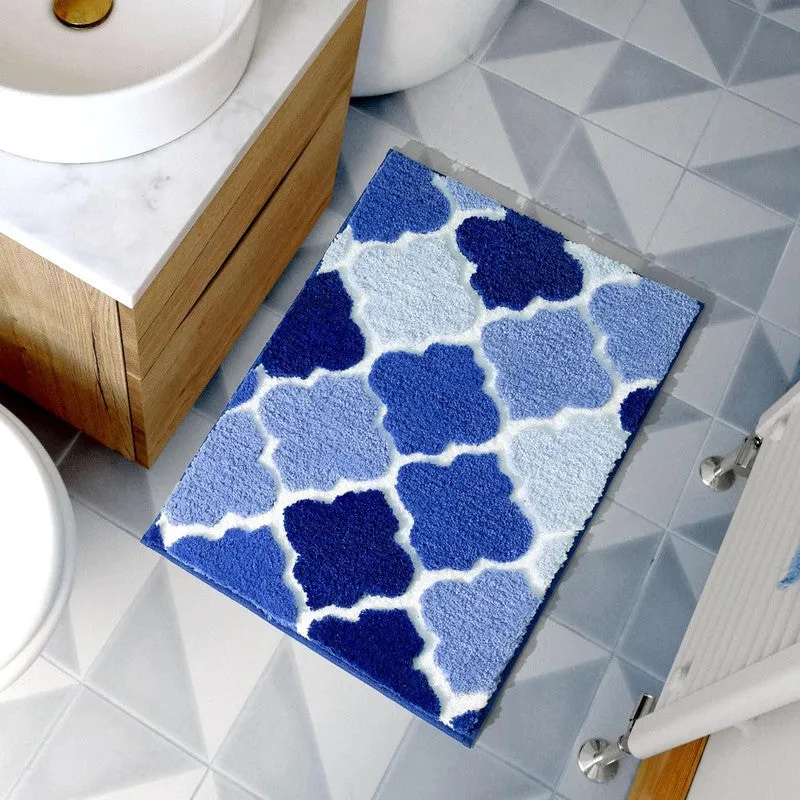 Cobalt Ellipse Bathmat media 3