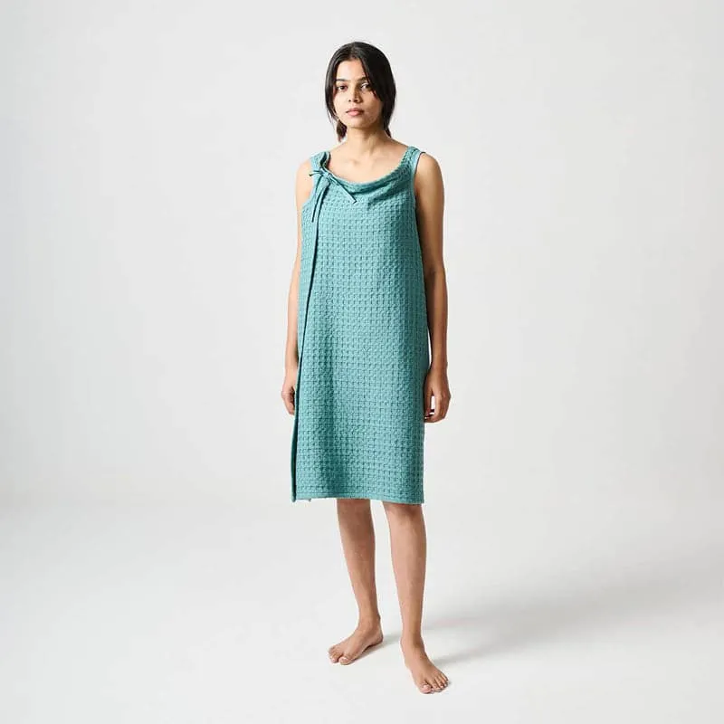 Glory Hug Cotton Bathwrap - Turquoise media 3