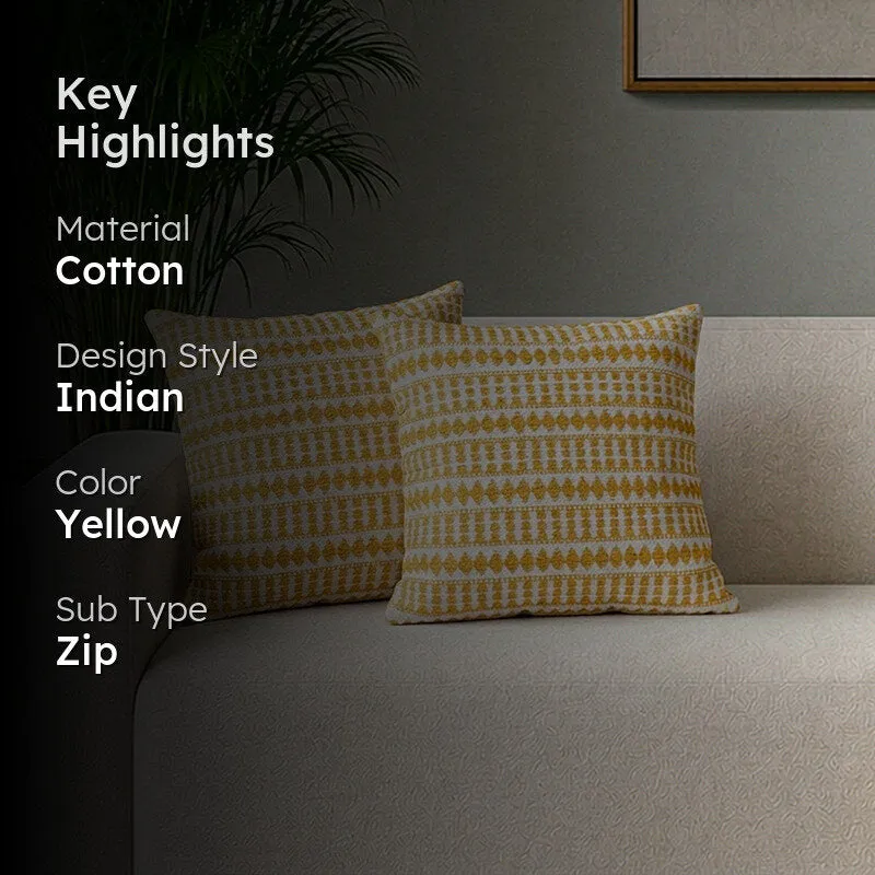 Golden Hour Cushion Cover - Set Of Two media 2