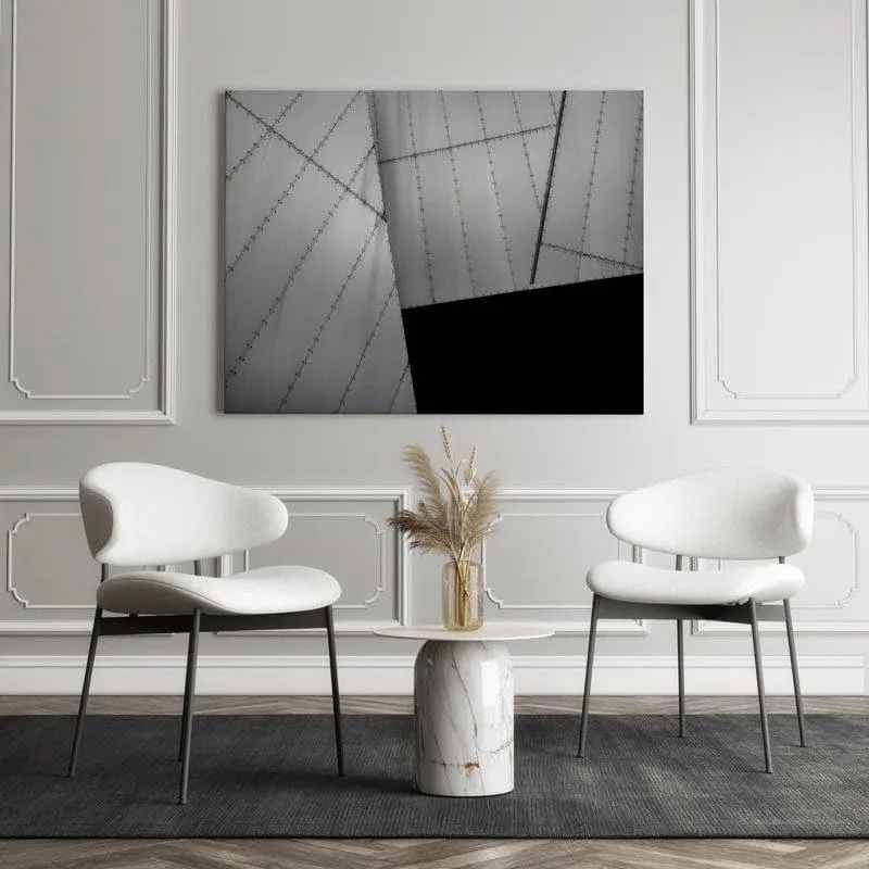Shot Of Bolted Metal Canvas Painting - Gallery Wrap media 3