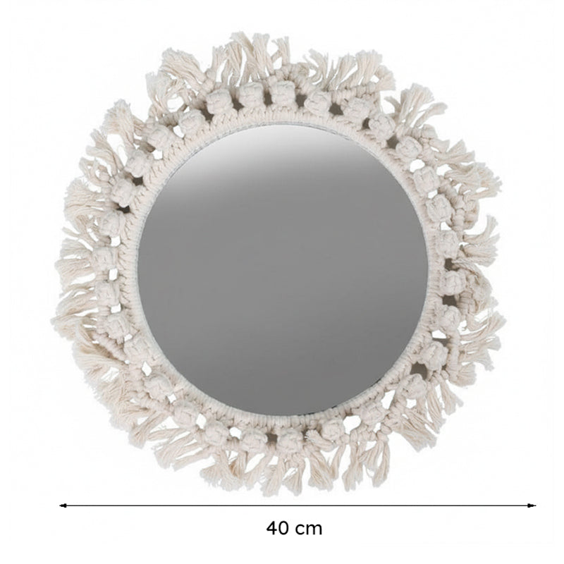 Oceanus Macrame Wall Mirror media 6