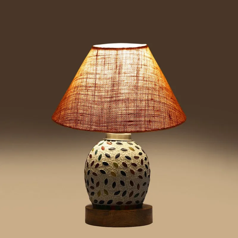 Velorae Wooden Table Lamp - Multicolor media 7