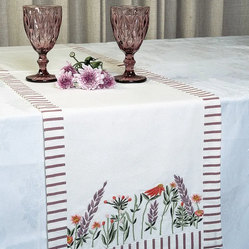 Fern Haven Cotton Table Runner media 3