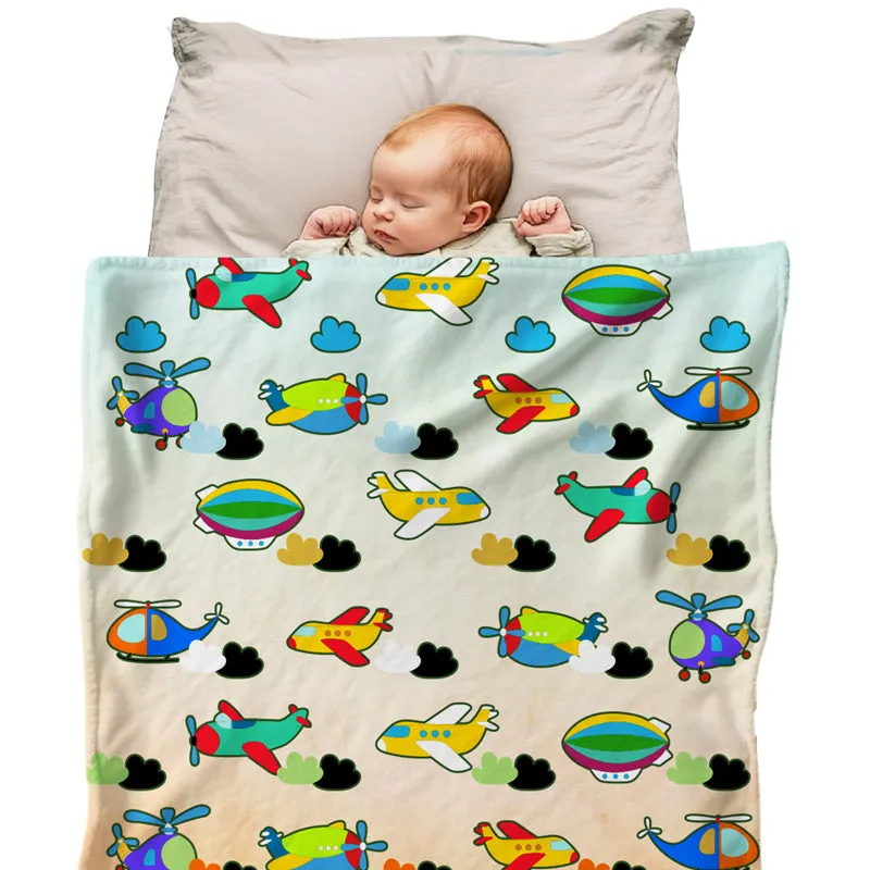 Air Plane PolyCotton Quilt - 150 GSM media 6