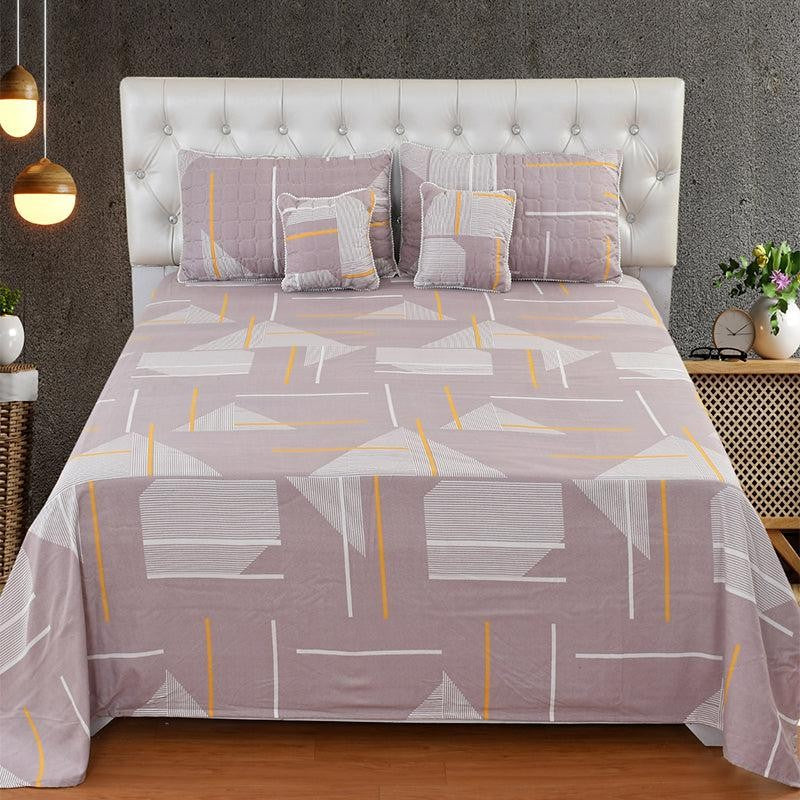 Advia Pompom Laced Microfiber Bedding Set - Five Piece Set media 5