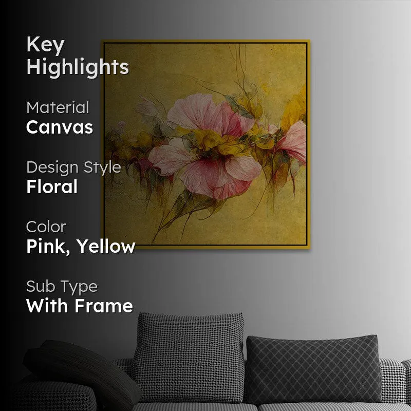 Perennial Bloom Canvas Wall Painting media 2