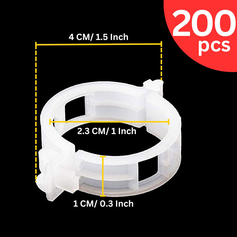 Plant Pro Plastic Garden Clip (White) - Set of Two Hundred media 13