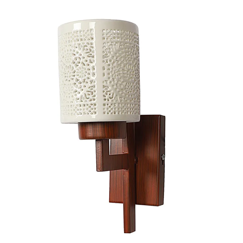 Ivra Wooden Wall Lamp media 6