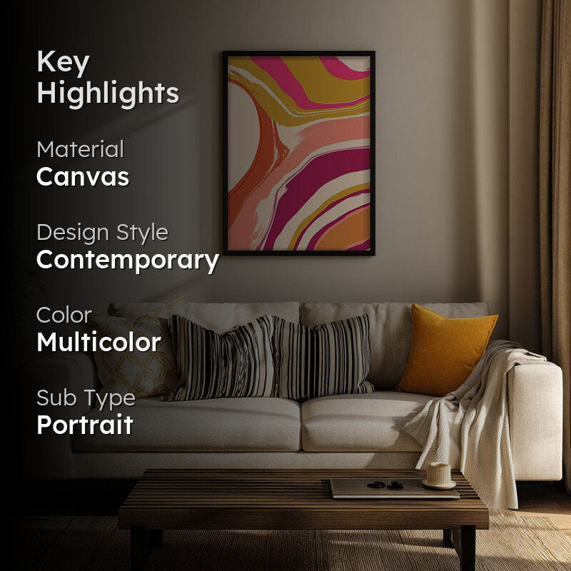 Sunshine Serenade Archival Canvas Wall Art - Black Frame media 2