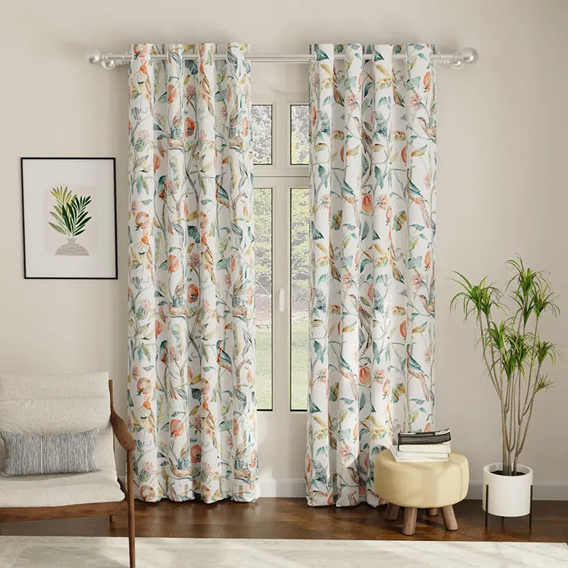 Urban Space King Fisher Curtain - Set Of Two media 2