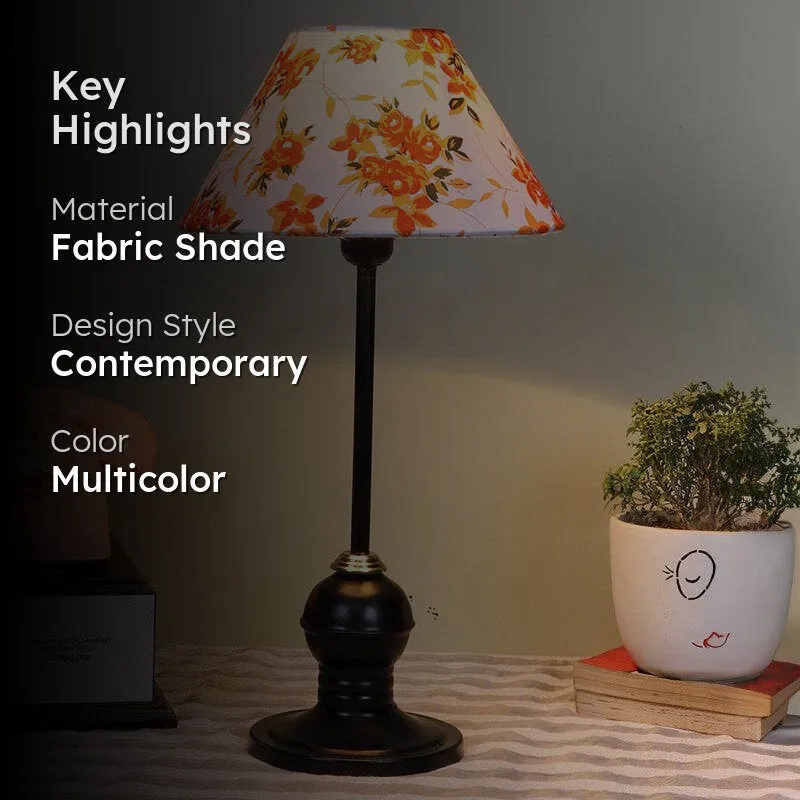 Kansa Ibis Flora Fabric Table Lamp - Multicolor media 2