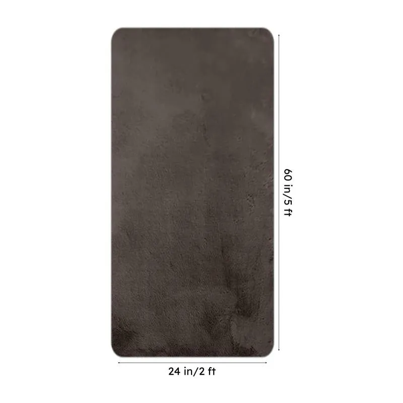 Nuo Luxe Runner Rug - Cocoa Brown media 8